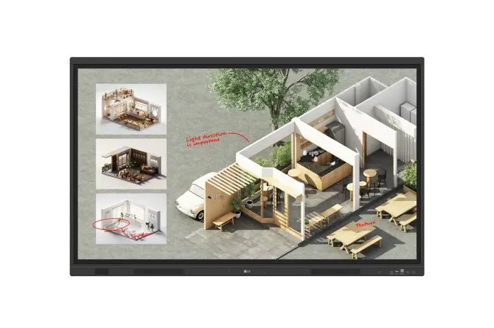 CreateBoard Standard pizarra blanca interactiva 139,7 cm (55") 3840 x 2160 Pixeles Pantalla táctil Negro