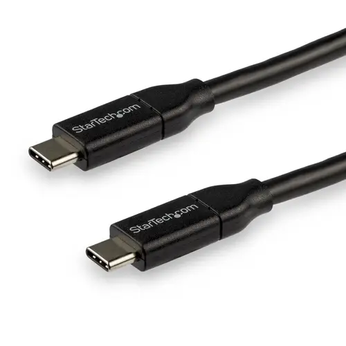 Cable de 3m USB-C a USB-C con capacidad para Entrega de Alimentación de 5A - USB TipoC - Cable de Carga USBC - USB 2.0 - Imagen 1