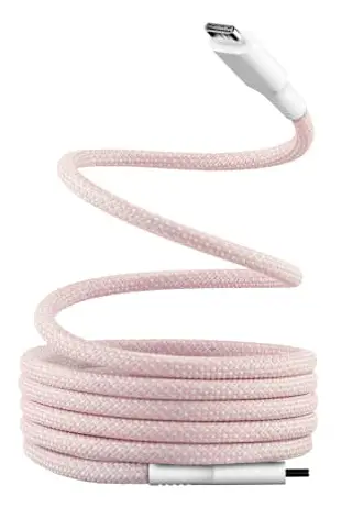 TCPDMAGPK cable USB USB 3.2 Gen 1 (3.1 Gen 1) 1,5 m USB C Rosa, Blanco