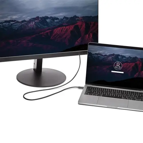 Cable Adaptador de 2m USB-C a HDMI 4K 60Hz - Negro - Cable USB Tipo C a HDMI - Cable Conversor de Vídeo USBC - Imagen 2