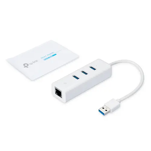UE330 base para portátil y replicador de puertos Alámbrico USB 3.2 Gen 1 (3.1 Gen 1) Type-A Blanco - Imagen 3