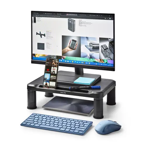 SCREEN STAND Escritorio Negro - Imagen 5