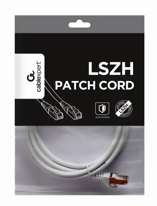 PP6A-LSZHCU-W-2M cable de red Blanco Cat6a S/FTP (S-STP)