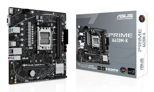 PRIME A620M-K AMD A620 Zócalo AM5 micro ATX - Imagen 1