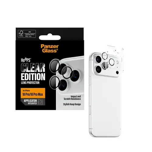 Hoops® Camera Lens Protector Transparent iPhone 18 Pro | 18 Pro Max Protector de pantalla 1 pieza(s) - Imagen 5