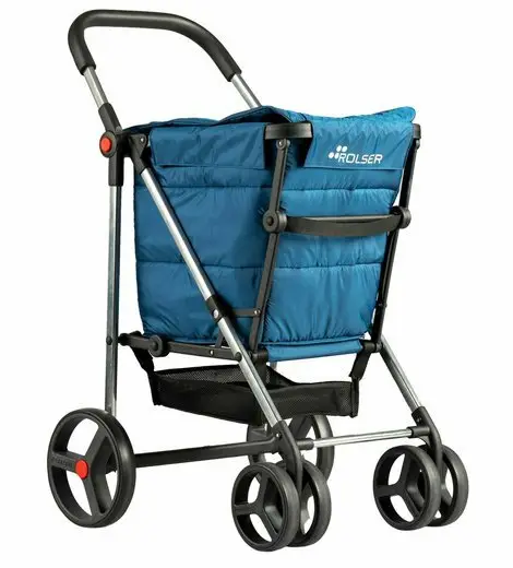 BAS001-1001 bolsa de compras Turquesa Bolsa para carrito de la compra