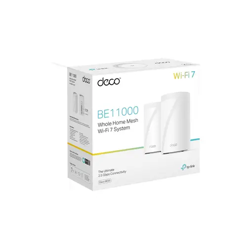 Deco BE65 Tribanda (2.4 GHz / 5 GHz / 6 GHz) Wi-Fi 7 (802.11be) Blanco 4 Interno - Imagen 4