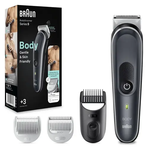 BodyGroomer BG5340 Negro, Plata - Imagen 2