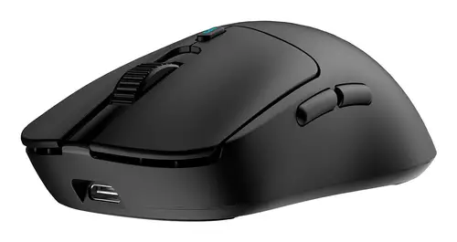 Gaming Ratón W03 Blanco Ultraligero Inalámbrico Recargable RF+BT USB-C 10000Dpi 57grs - Imagen 2