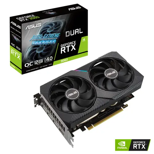Dual -RTX3060-O12G-V2 NVIDIA GeForce RTX 3060 12 GB GDDR6 - Imagen 16
