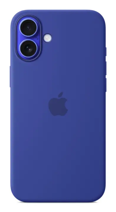 Funda de silicona con MagSafe para el iPhone 16 Plus - Azul ultramar
