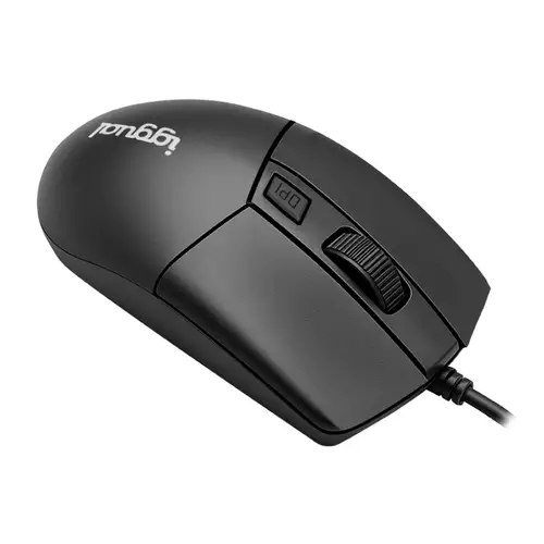 Ratón óptico COM-BUSINESS2-2400DPI negro - Imagen 4