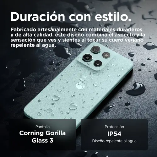 moto g15 17,1 cm (6.72") SIM doble Android 15 4G USB Tipo C 8 GB 512 GB 5200 mAh Azul claro - Imagen 9