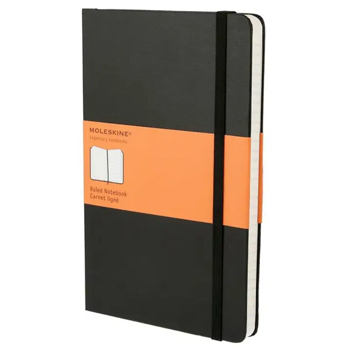 Classic cuaderno y block A5 240 hojas Negro