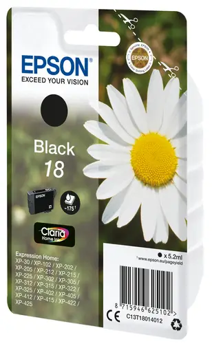 Daisy Cartucho 18 negro (etiqueta RF) - Imagen 2