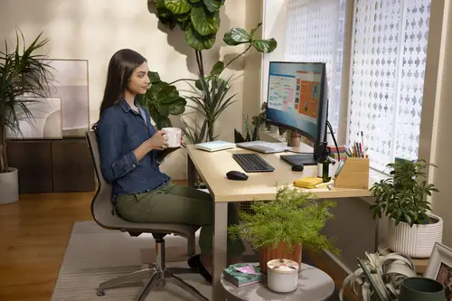 Monitor curvo P34hc G4 WQHD USB-C - Imagen 4