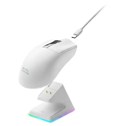 MMWELITEW ratón Juego Mano derecha Bluetooth Óptico 20000 DPI - Imagen 2