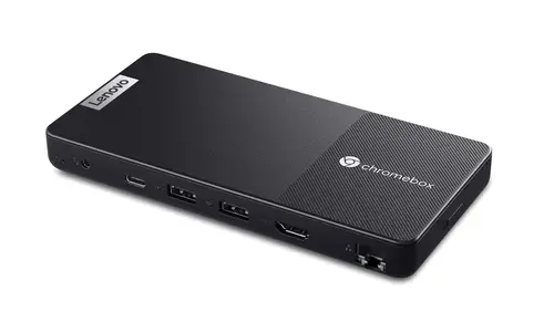 Chromebox Micro Intel® Celeron® N N4500 8 GB LPDDR4x-SDRAM 32 GB eMMC ChromeOS Micro PC Mini PC Negro - Imagen 8