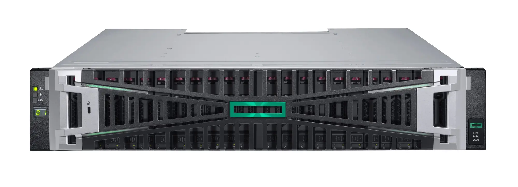 MSA 2070 SFF 2x32Gb FC 4-port Controller 12x1.92TB SSD 4x32Gb SFP..