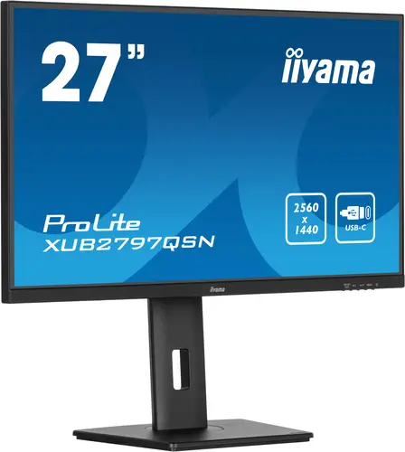 ProLite XUB2797QSN-B2 pantalla para PC 68,6 cm (27") 2560 x 1440 Pixeles 2K Ultra HD LED Negro - Imagen 7