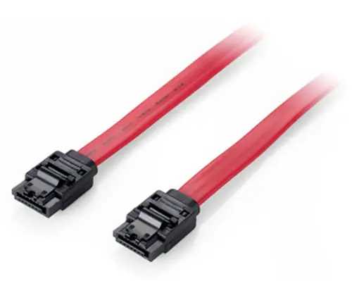 111900 cable de SATA 0,5 m SATA 7-pin Rojo - Imagen 1