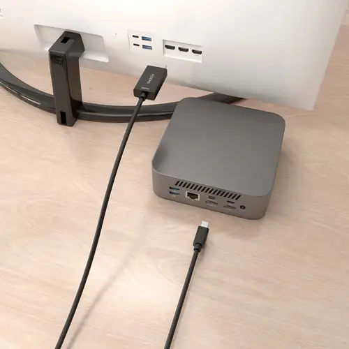 Cable conversor MINI DP a HDMI 4K@60Hz, MINI DP/M-HDMI/M, Negro, 1.0m - Imagen 5