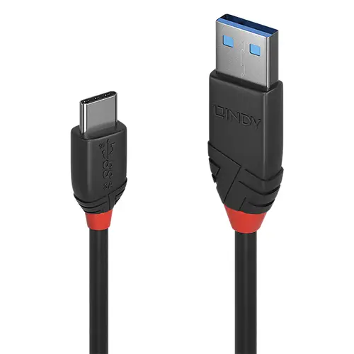 36917 cable USB USB 3.2 Gen 1 (3.1 Gen 1) 1,5 m USB A USB C Negro - Imagen 1