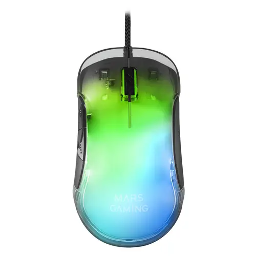 MMGLOW Ratón, Negro, One size - Imagen 8
