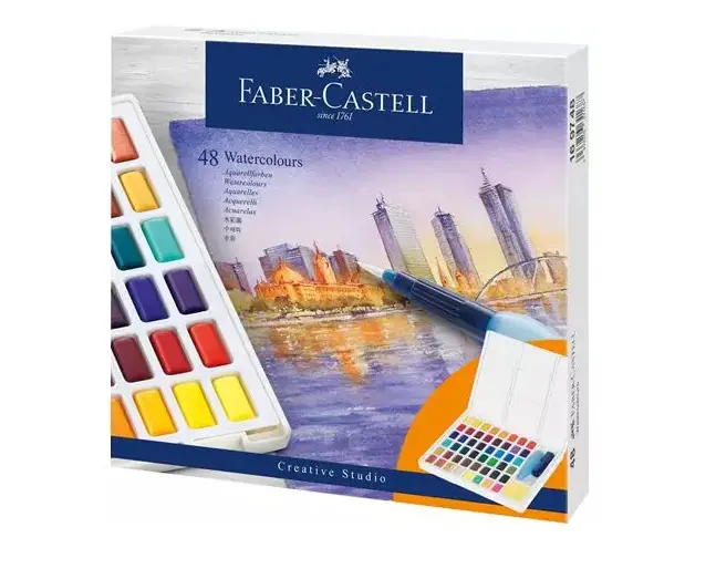 169748 pintura a base de agua Multi Paleta 48 pieza(s)