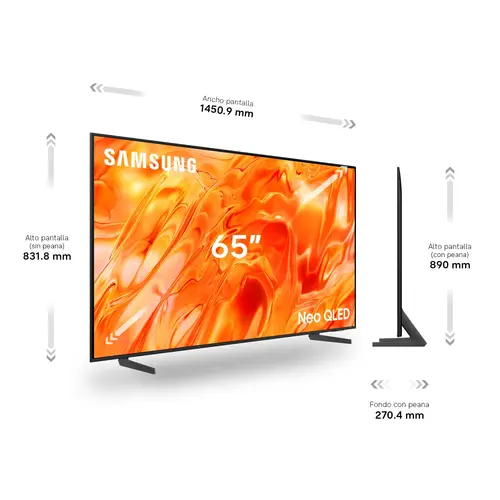 TV 65" Neo QLED QN70H 4K Vision AI Smart TV (2026) - Imagen 9