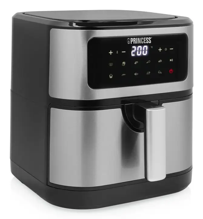 183043 Sencillo 7 L Independiente 1800 W Freidora de aire caliente Negro