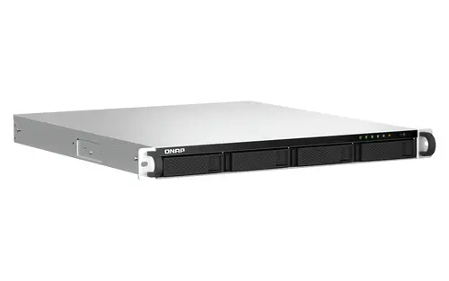 TS-464U-RP NAS Bastidor (1U) Intel® Celeron® N5095 8 GB DDR4 0 TB QNAP Turbo System Aluminio, Negro - Imagen 2
