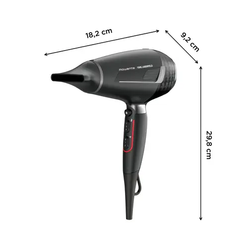 K/Pro Stylist CV887L secador 2200 W Negro - Imagen 8