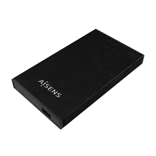 Caja Externa 2,5? ASE-2523B 9.5MM SATA a USB 3.0/USB3.1 GEN1, Negra - Imagen 2