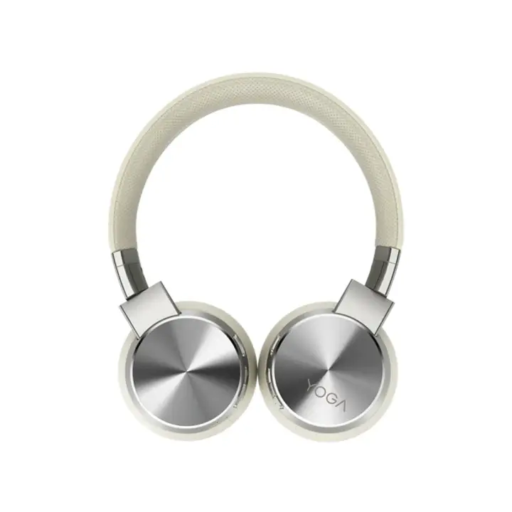 Yoga Auriculares Inalámbrico y alámbrico Diadema Bluetooth Crema de color, Blanco