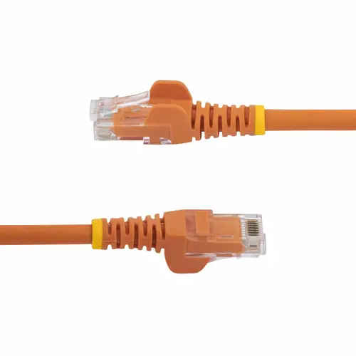 Cable de Red Ethernet Cat6 Snagless de 3m Naranja - Cable Patch RJ45 UTP - Imagen 3