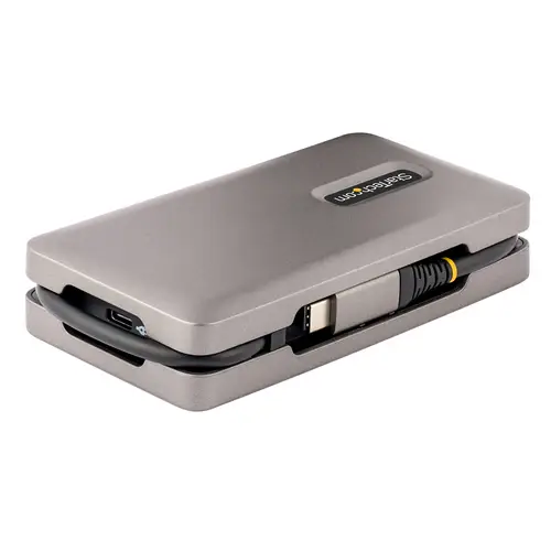 Adaptador Multipuertos USB-C - HDMI 2.0b 4K 60Hz - HDR - Hub USB 3.2 Gen 2 10Gbps (2xUSB-C, 1xUSB-A) - PD de 100W con Pass-Through - Con Cable de 30cm - Docking Station para Portátil - Imagen 4