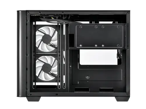 CAJA MICRO-ATX SEMITORRE FSP S380 RGB NEGRA 3 FANS - Imagen 10