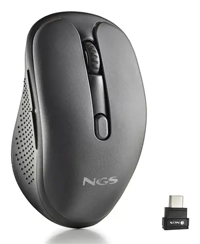EVO MIX ratón Hogar mano derecha RF Wireless + Bluetooth Laser 3200 DPI - Imagen 1