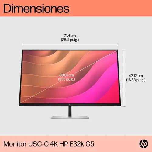 Monitor USB-C 4K E32k G5 - Imagen 6