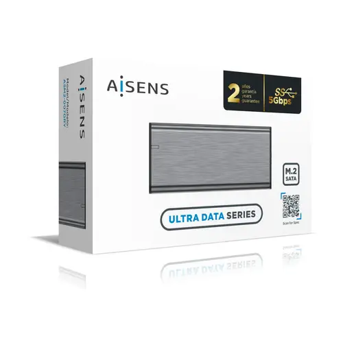 Caja Externa M.2 (NGFF) ASM2-007GRY SATA A USB3.1 Gen1, Gris - Imagen 5