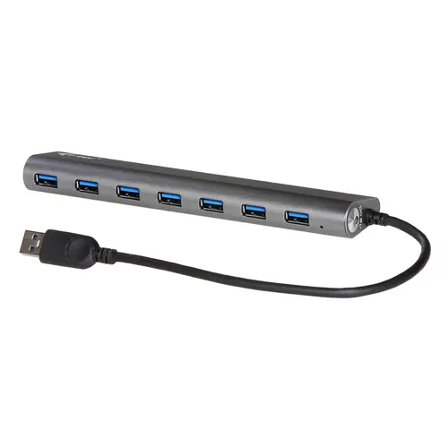 Metal Superspeed USB 3.0 7-Port Hub - Imagen 1