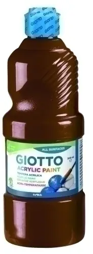 TEMPERA GIOTTO ACRIL 500 ml MARRON