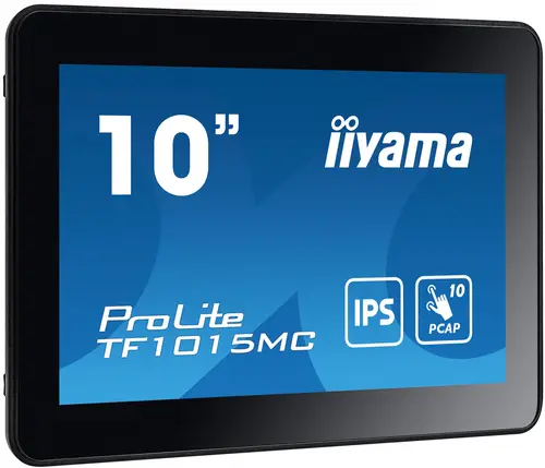 TF1015MC-B3 pantalla para PC 25,6 cm (10.1") 1280 x 800 Pixeles HD LED Pantalla táctil Negro - Imagen 1