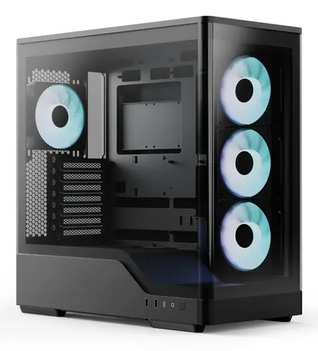 P500A-BK Midi Tower Negro - Imagen 1