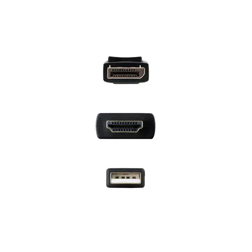 Cable Conversor HDMI 2.0 a DisplayPort V1.2, 1.8 m, Negro - Imagen 3