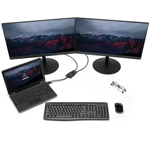 Splitter Multiplicador Mini DP a 2 puertos DisplayPort - Hub MST - Imagen 5