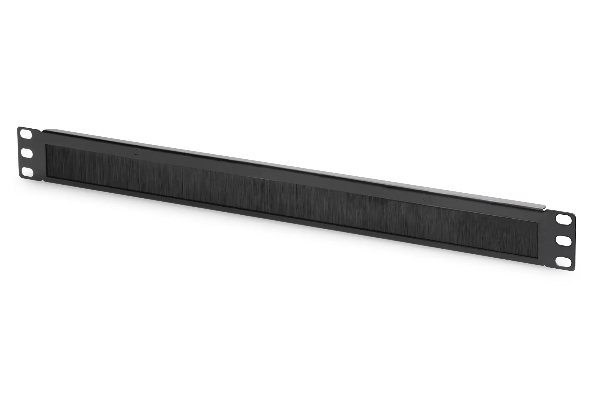 Regleta de cepillos para cables para armarios de 483 mm (19")