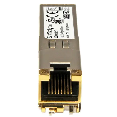 Módulo Transceptor SFP Compatible con el Modelos JD089B de HPE - 1000BASE-T - SFP a RJ45 Cat6 / Cat5e - SFP Ethernet Gigabit de 1Gb - RJ45 - 100m - HPE 5820AF, 12500, 5500 - Imagen 2