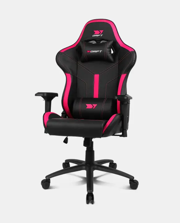 DR350 Butaca para jugar Asiento acolchado Negro, Rosa